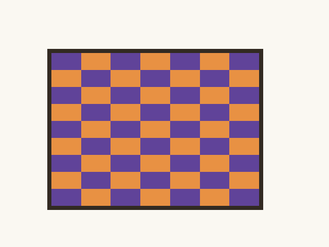 Checkerboard column count