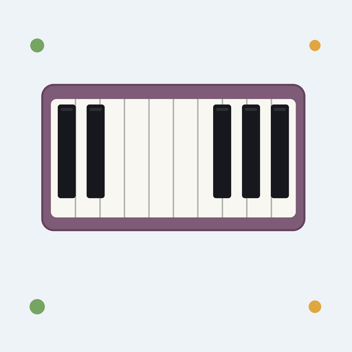Piano key group order