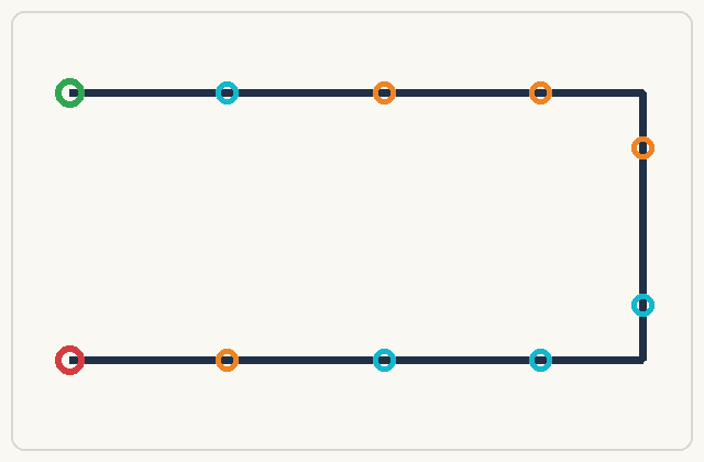 Route running balance
